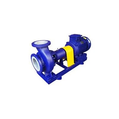 Pompe centrifuge en alliage de plastique fluoré