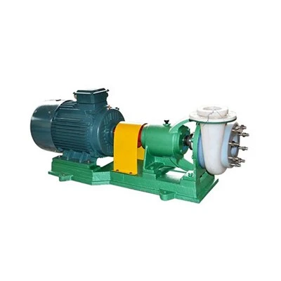 Pompe centrifuge en plastique fluoré haute pression-