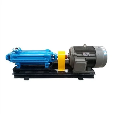 Pompe multicellulaire horizontale entraînée par moteur électrique