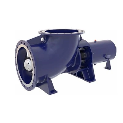 Pompe à hélice à flux axial