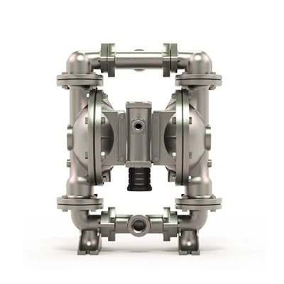 Pompe pneumatique à double membrane