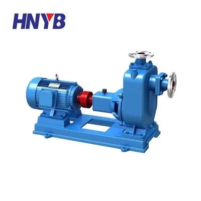 Pompe à eau centrifuge auto-amorçante horizontale à entraînement électrique ZX