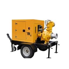 Centrifuge Auto-amorçant Mobile Pompe Remorque