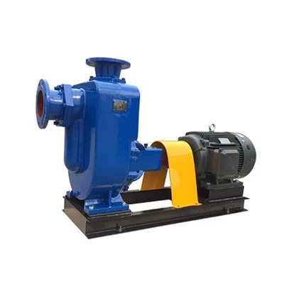 Pompe à eaux usées centrifuge auto-amorçante