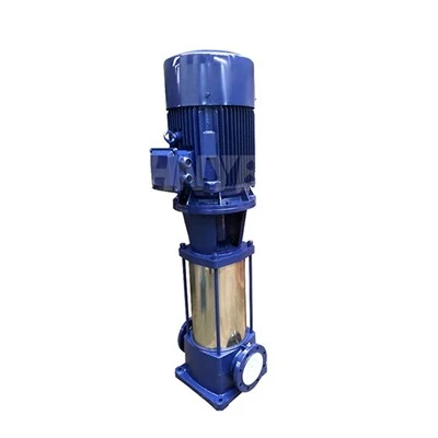 Pompe à eau verticale à plusieurs étages